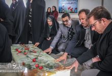 مراسم تجدید میثاق ، گلباران و عطر افشانی در مزار شهدای گمنام دانشگاه های شاهرود 